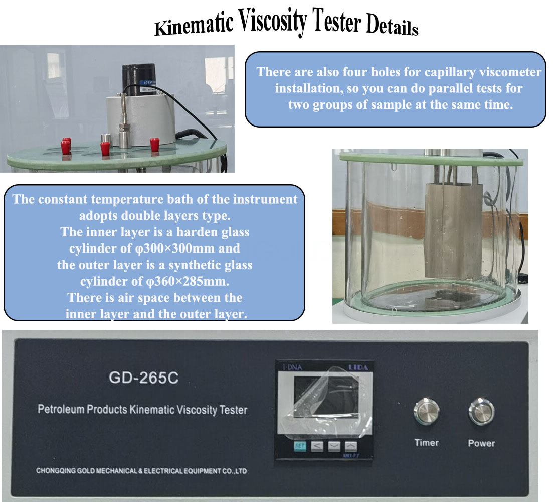 ASTM D445 Digital Kinematic Viskosity Bath