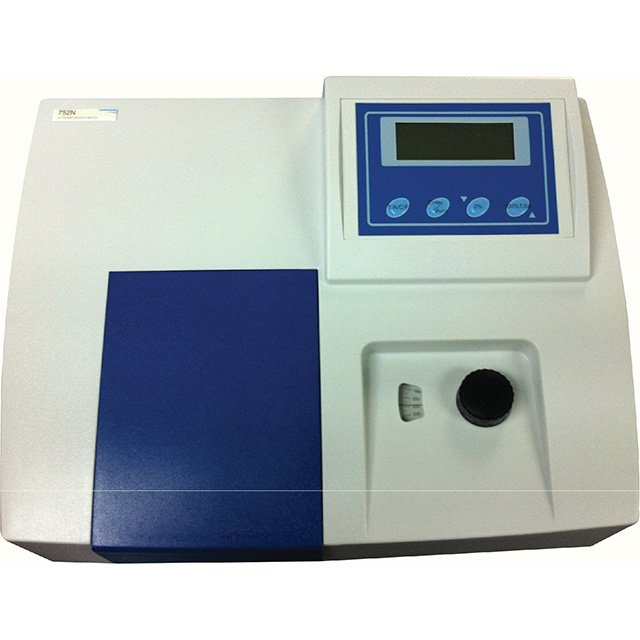 752n Balok Tunggal 200nm ke 1000nm UV Vis Spectrophotometer