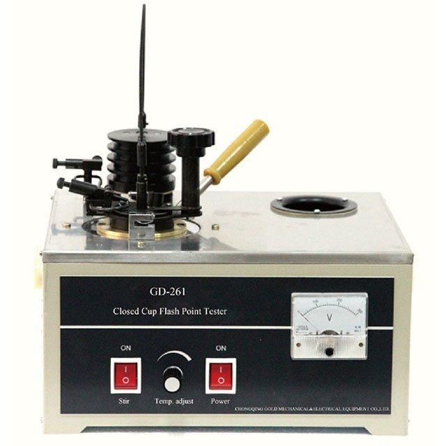 GD-261 Pensky-Martens tertutup-cangkir flash point tester