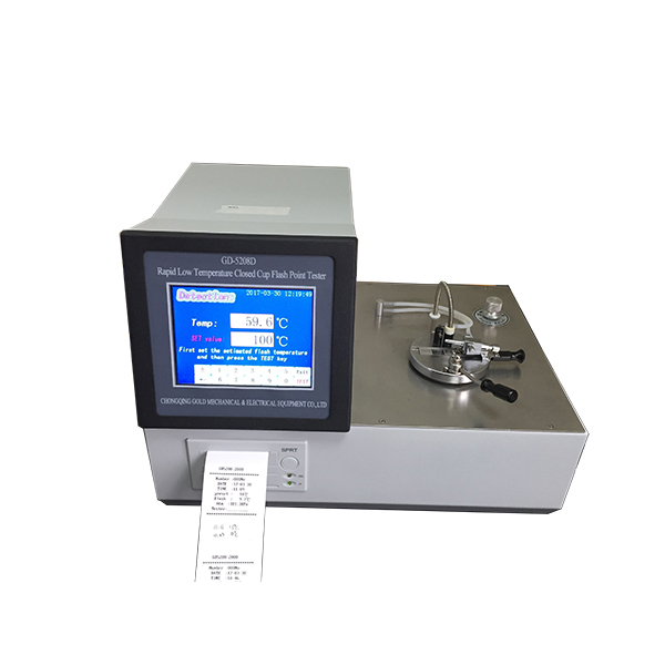 GD-5208D Equilibrium Cepat Cup Titik Flash Point Tester