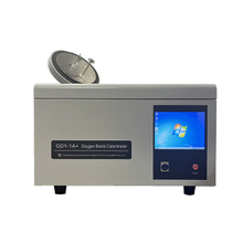 ASTM D240 Layar sentuh Kalorimeter bom oksigen otomatis untuk nilai kalori suatu bahan material