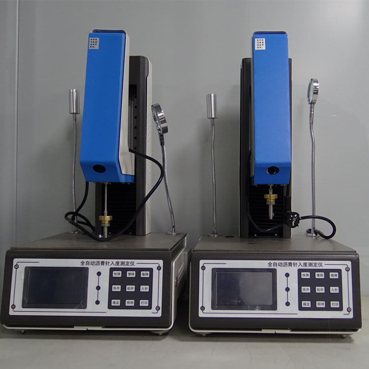 Mesin pengujian penetrasi aspal penetrometer otomatis penuh