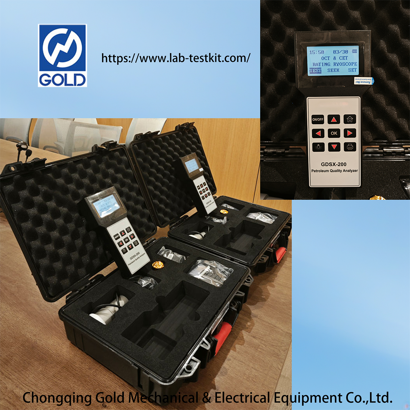 ASTM D2699 Portable Gasoline Octane Number dan Diesel Cetane Number Analyzer ASTM D4737