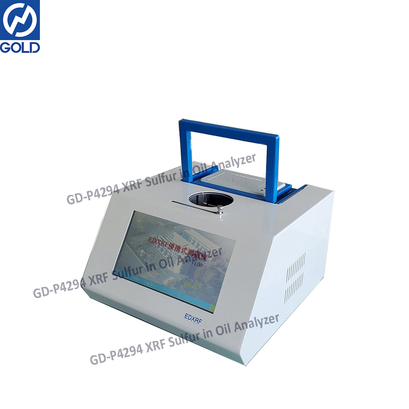 GD-P4294 portabel x-ray fluoresensi sulfur-in-oil analyzer