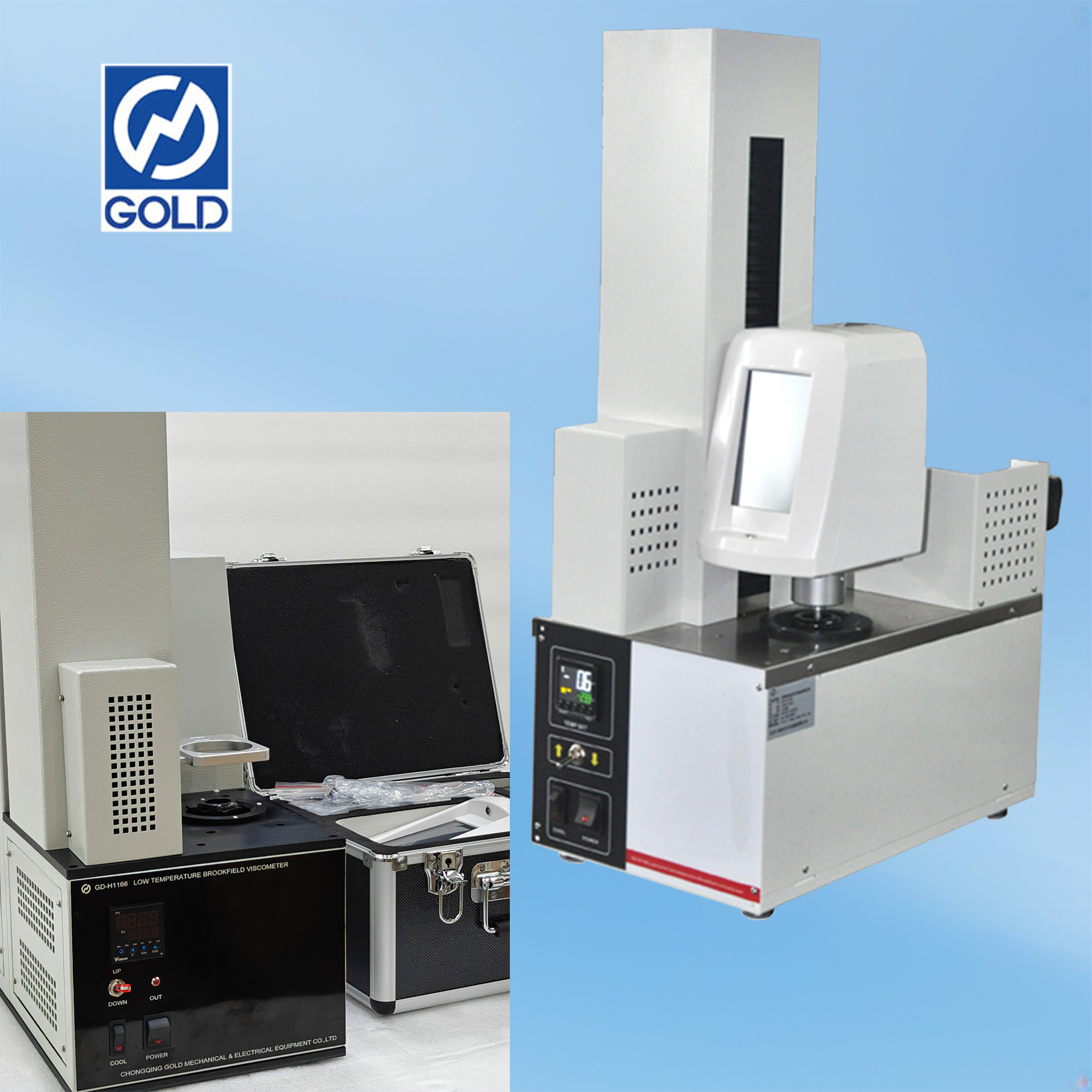 Minyak Pelumas Suhu Rendah Brookfield Viscometer ASTM D2983