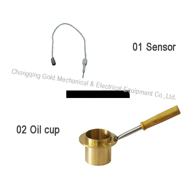 GD-261-1 Layar LCD Semi Auto Pensky Martens Peralatan Uji Titik Flash Cup Tertutup