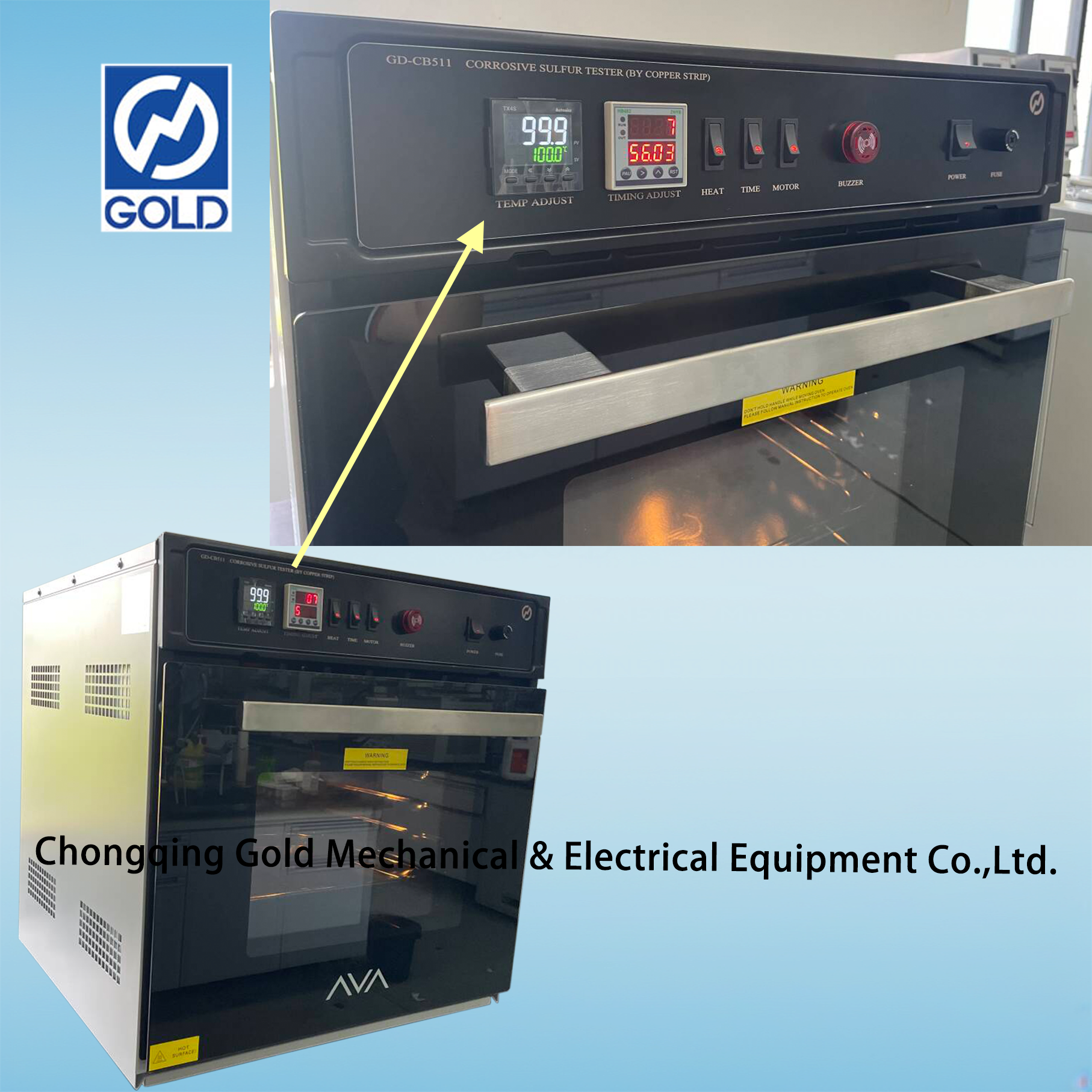 Penguji sulfur korosif ASTM D1275