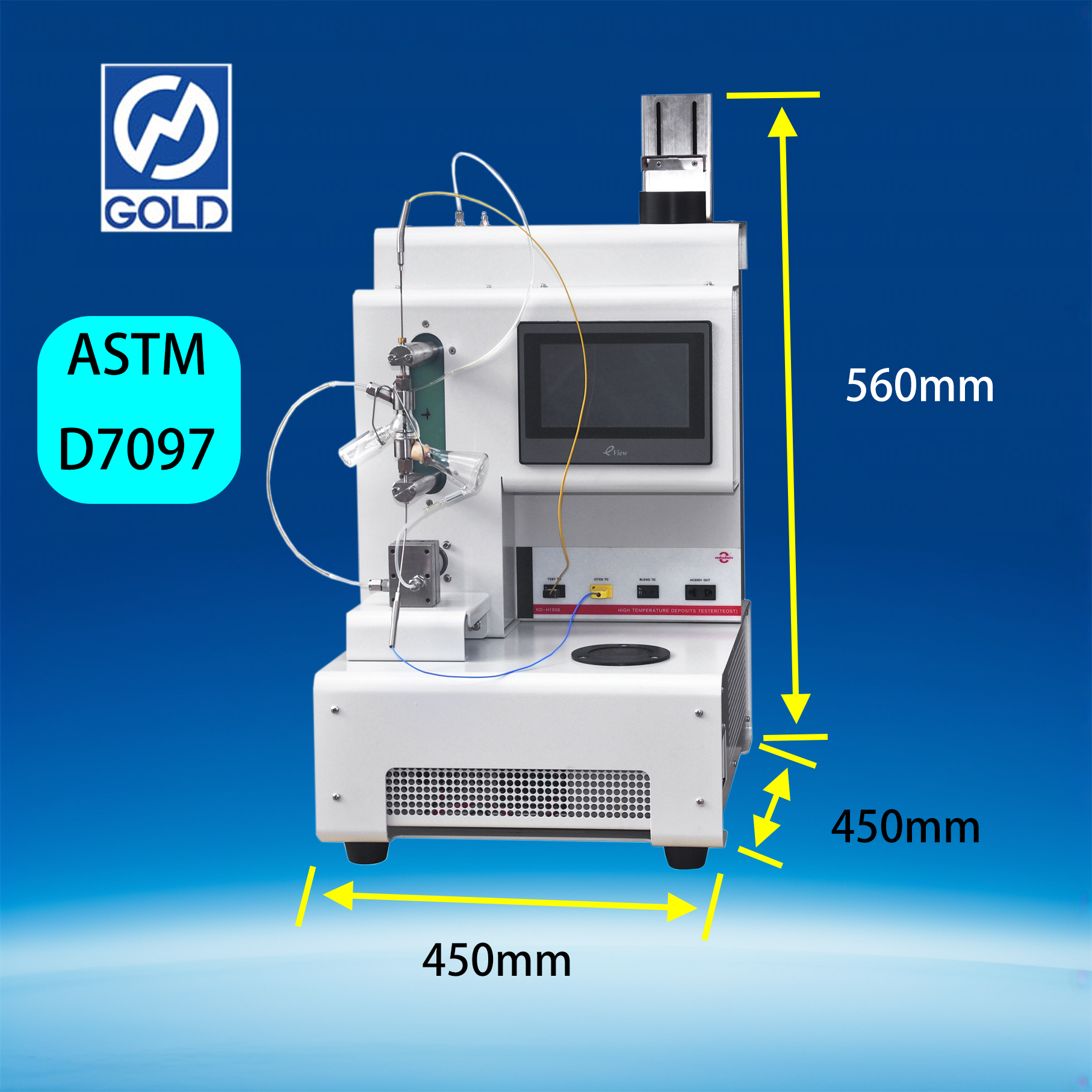 Simulasi oli mesin termo-oksidasi Tester Teost MHT