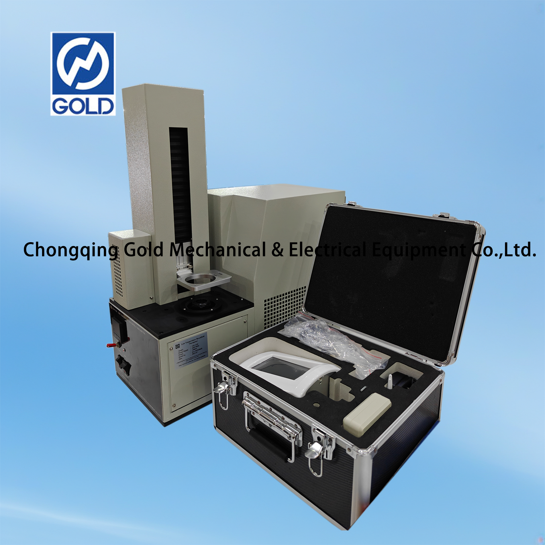 Minyak Pelumas Suhu Rendah Brookfield Viscometer ASTM D2983