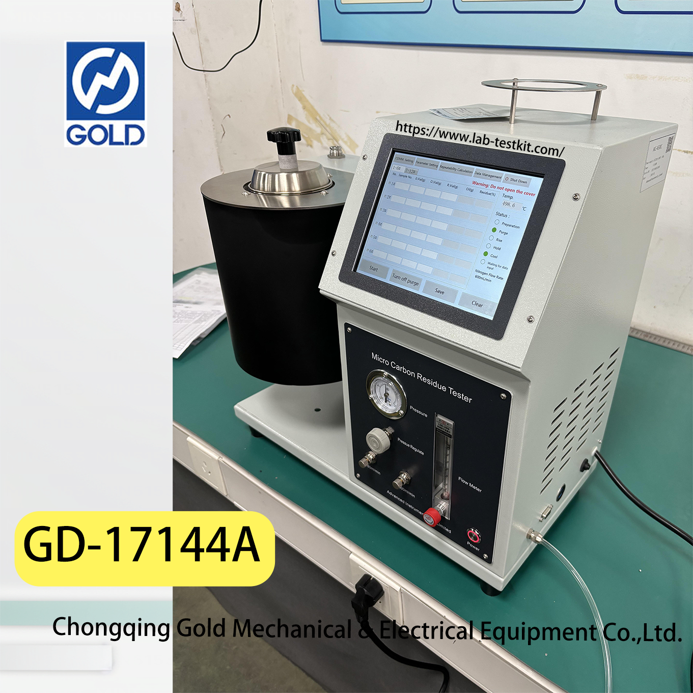 Produk Minyak Tester Residu Karbon (Micromethod)