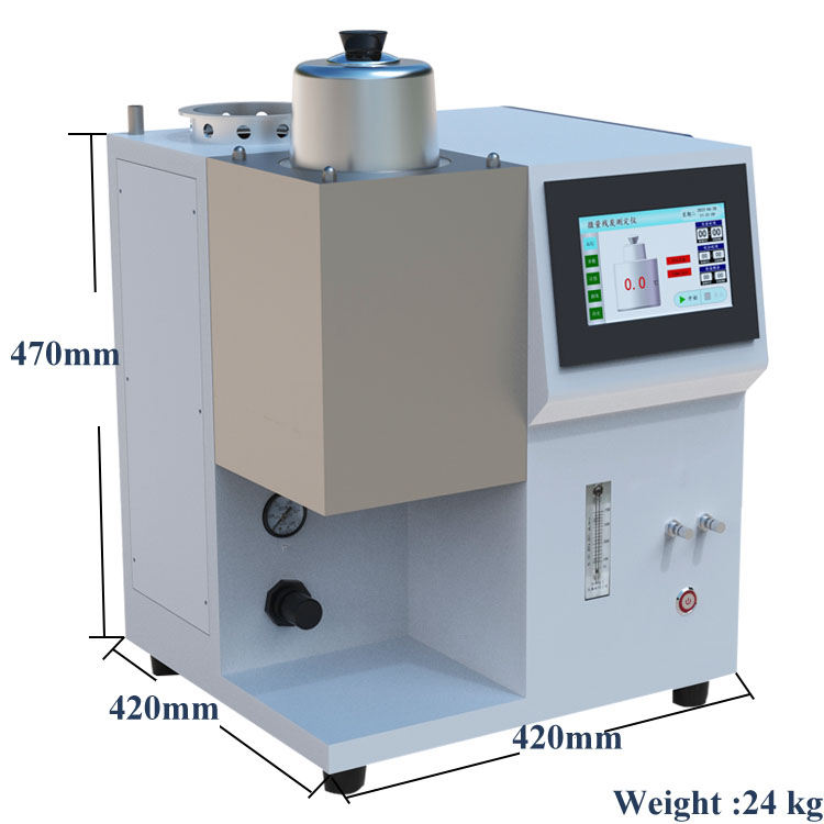 ASTM D4530 (MCRT) Alat uji residu karbon dengan metode mikro dengan harga kompetitif