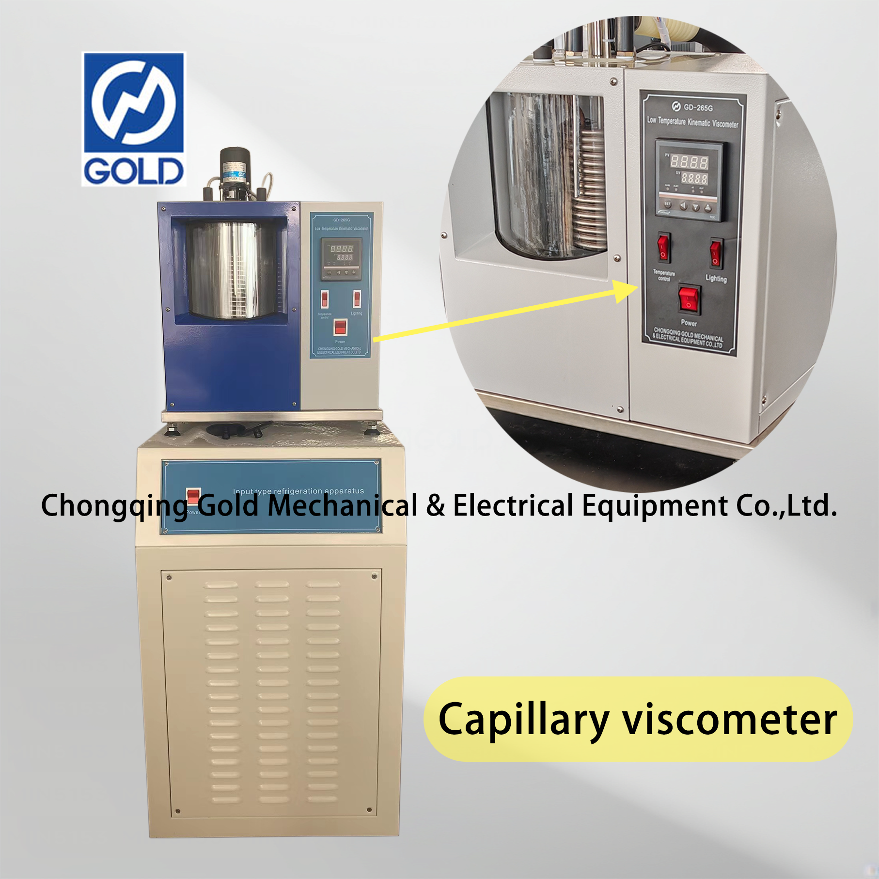 Viskometer kinematik suhu rendah