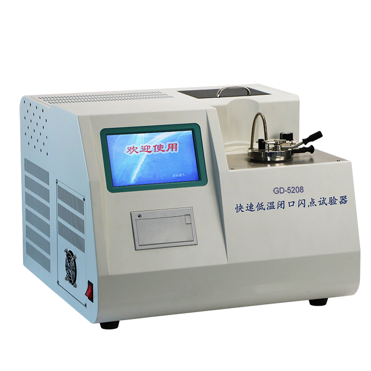 GD-5208 Recc Rapid Rendah Suhu Tertutup Cangkir Flash Point Tester